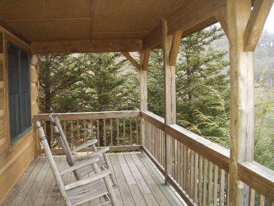 blowingrockcabin porch