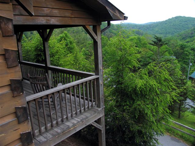 photo from cabin driveway